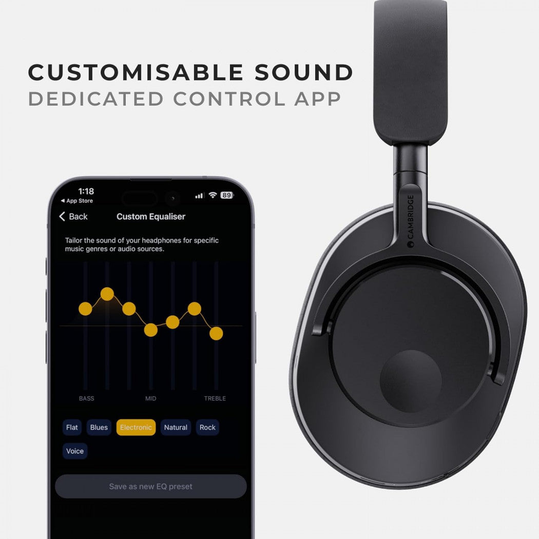 Cambridge Audio Melomania P100 Wireless Noise Cancelling Headphones