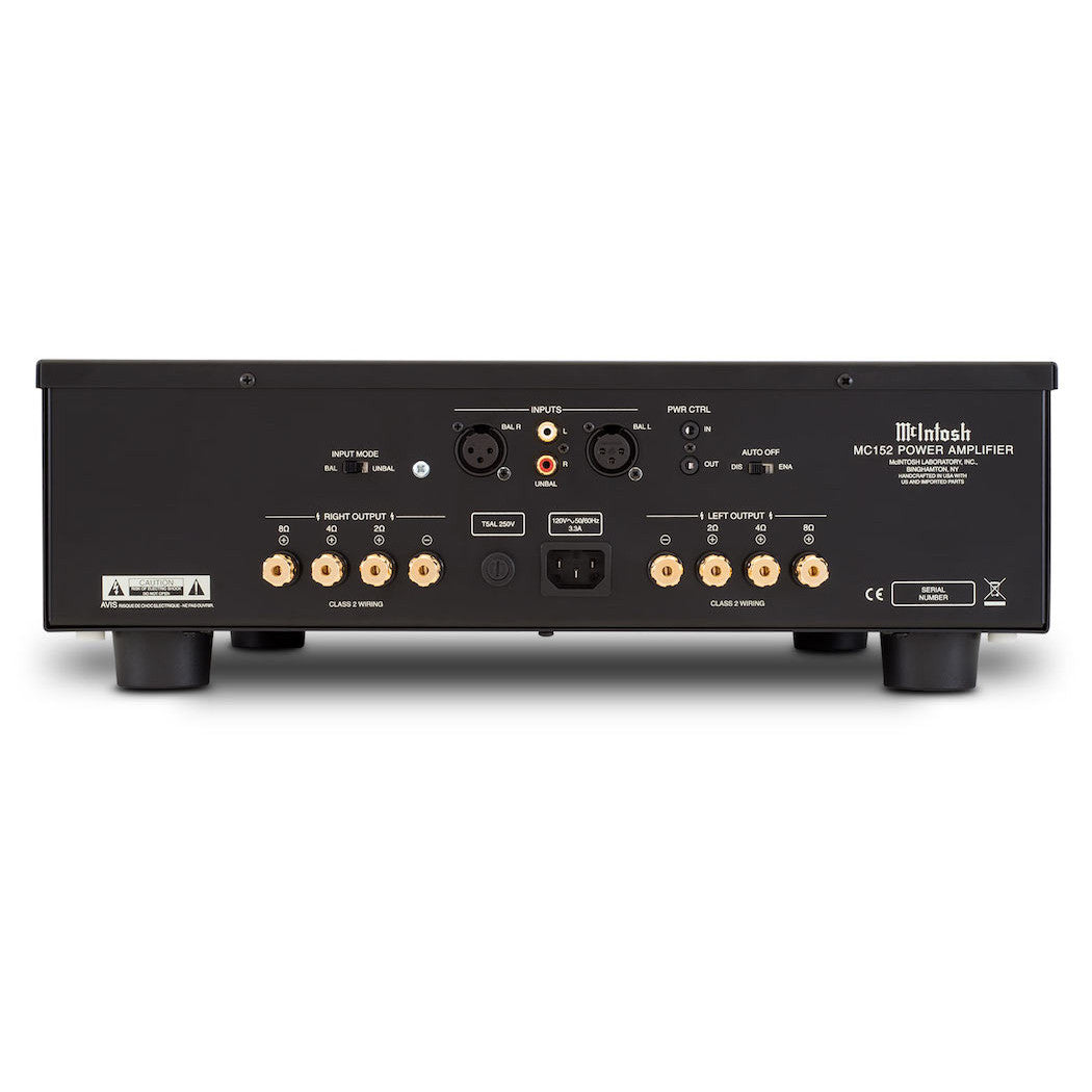 McIntosh MC152 2-Channel Solid State Power Amplifier