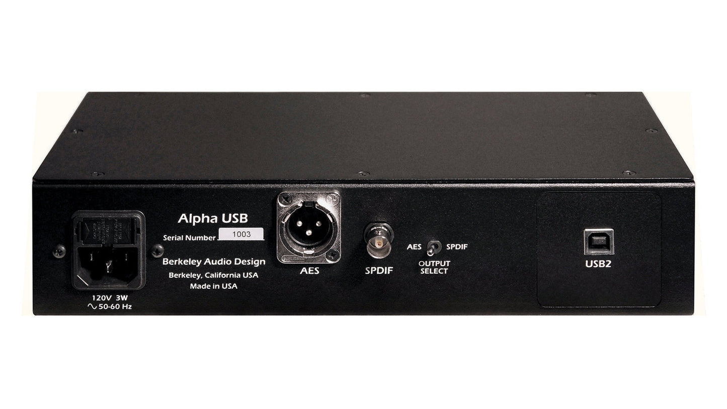 Berkeley Audio Design Alpha USB Interface