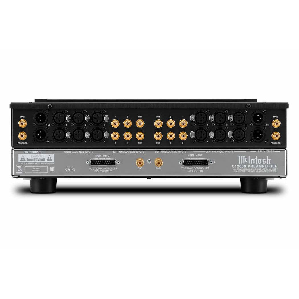 McIntosh C12000 Solid State & Vacuum Tube Stereo Preamplifier