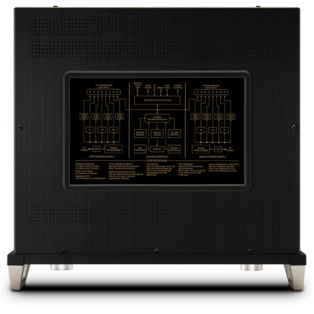 McIntosh C12000 Solid State & Vacuum Tube Stereo Preamplifier