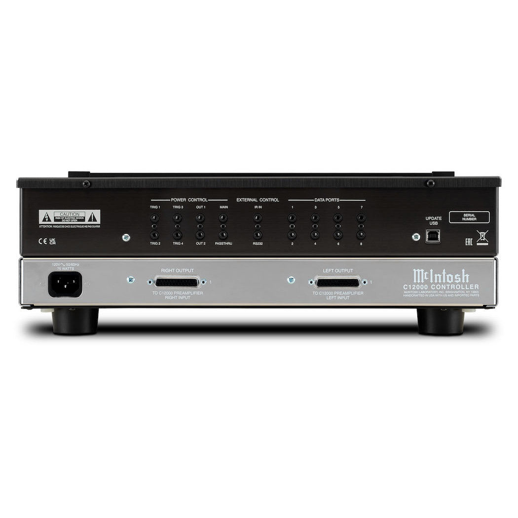 McIntosh C12000 Solid State & Vacuum Tube Stereo Preamplifier