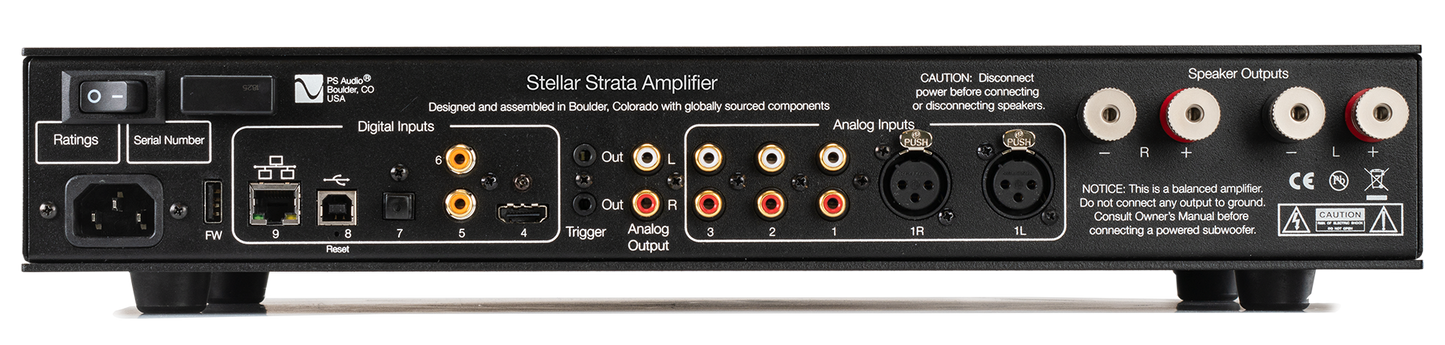 PS Audio Stellar Strata Integrated Amplifier with DAC
