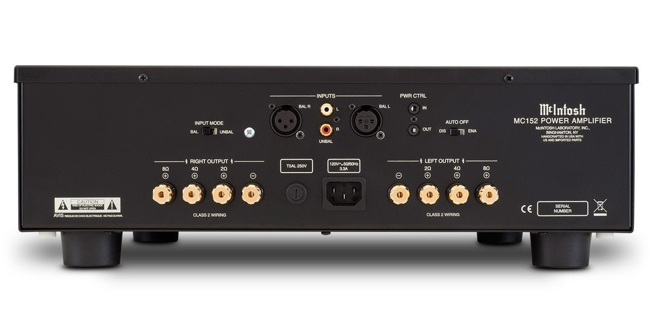 McIntosh MC152 Stereo Power Amplifier-Amplifiers-McIntosh-Executive Stereo