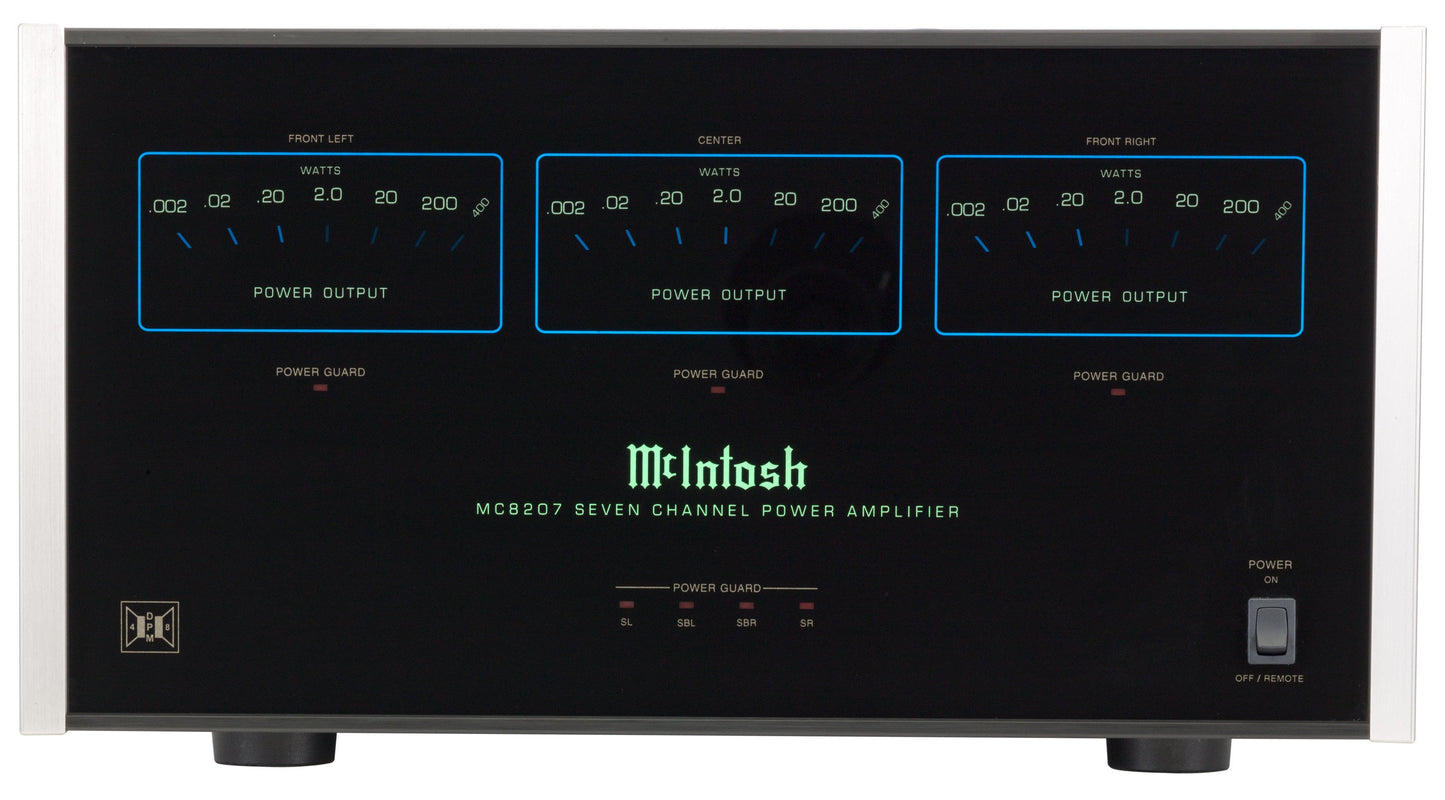 McIntosh MC8207 7-Channel Home Theater Amplifier-Amplifiers-McIntosh-Executive Stereo