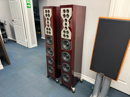McIntosh XR100 Floorstanding Speakers - Red Walnut (Used)