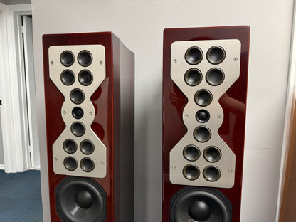 McIntosh XR100 Floorstanding Speakers - Red Walnut (Used)