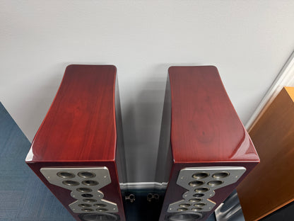 McIntosh XR100 Floorstanding Speakers - Red Walnut (Used)