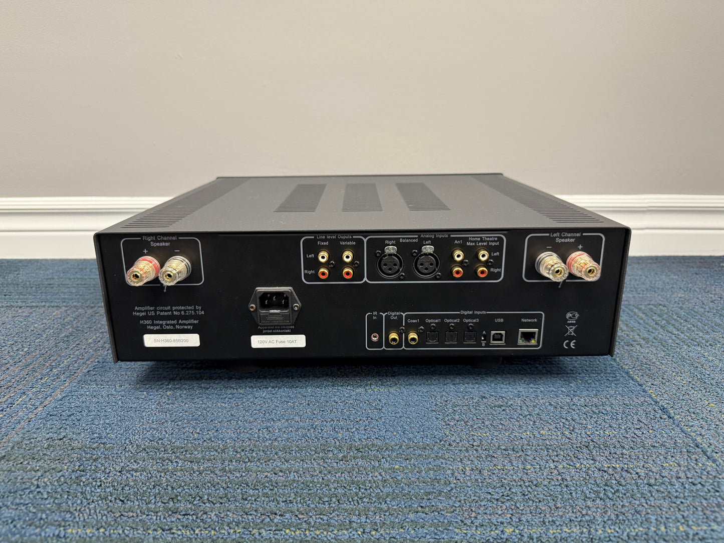 Hegel H360 Integrated Amplifier (Consignment)