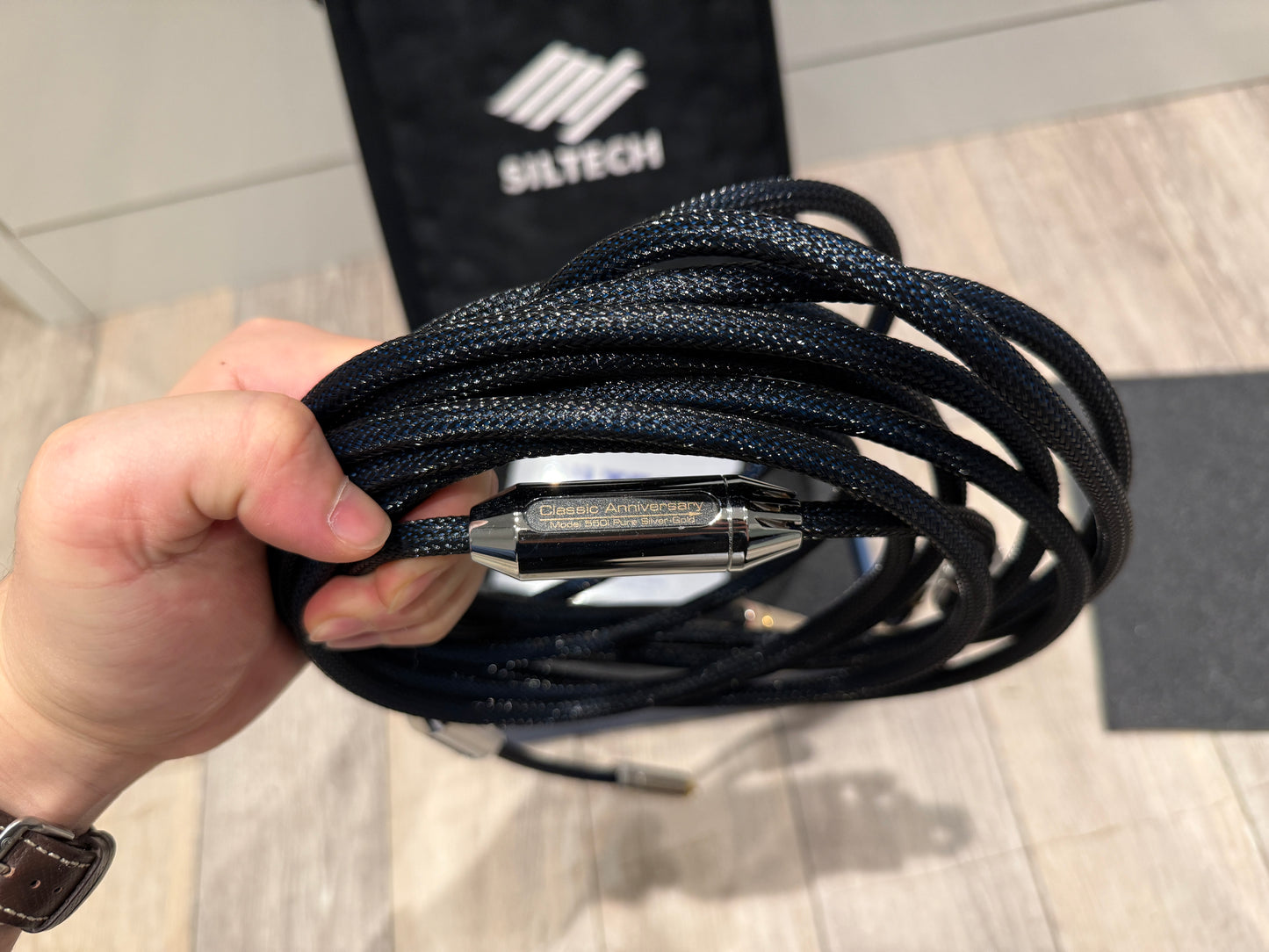 Siltech Classic Anniversary 550i RCA Interconnects 3M - (Consignment)