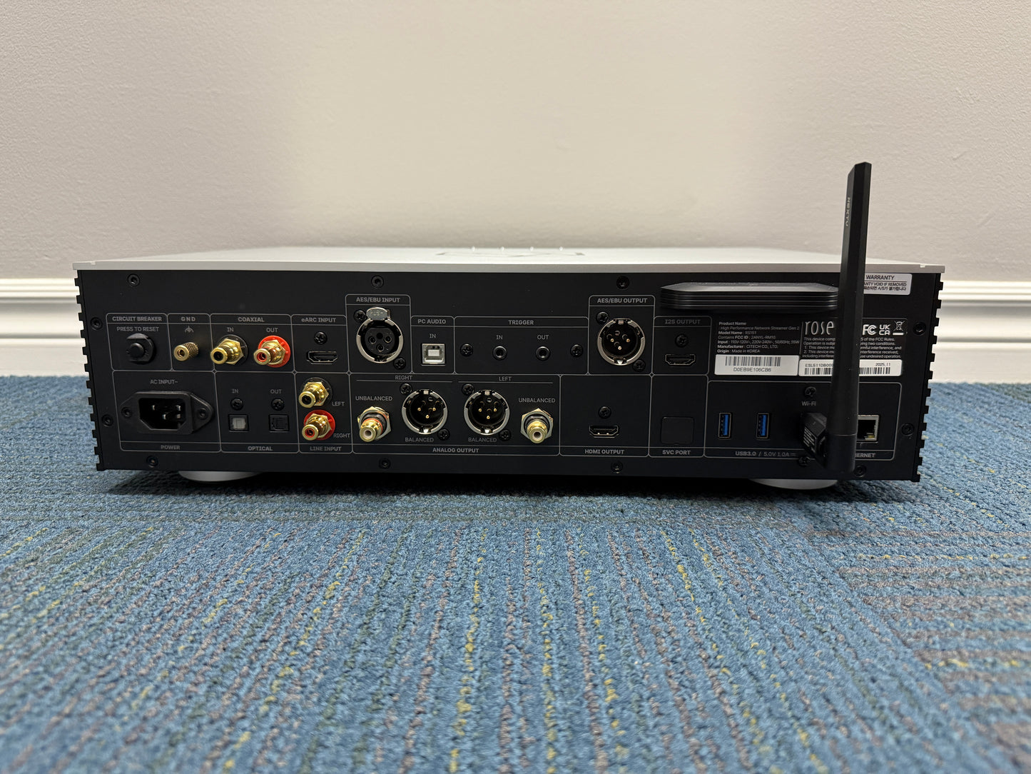 HiFi ROSE RS151 Network Streamer & DAC (Demo)