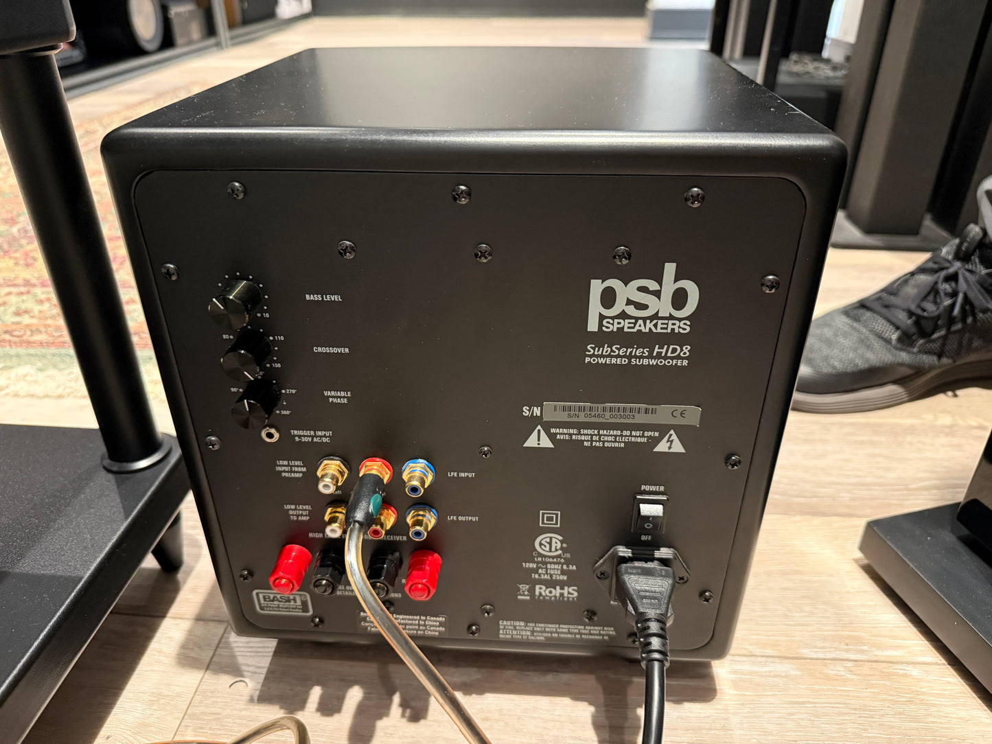 PSB HD8 8" Subwoofer - (Used)