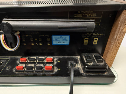 Pioneer SX-650 Stereo Receiver (Consignment)