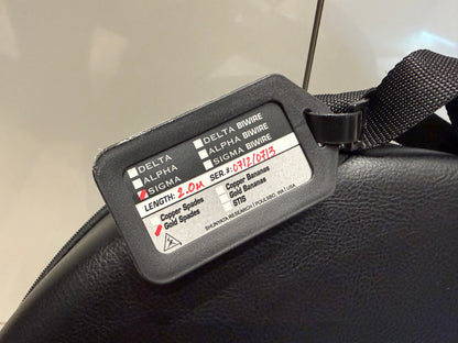 Shunyata Research Sigma Reference Speaker Cable 2M Pair (consignment)