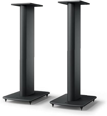 KEF LS 50 Meta speakers with matching S2 Floor stands