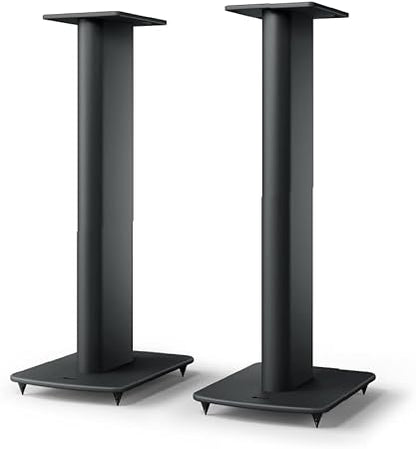 KEF LS 50 Meta speakers with matching S2 Floor stands