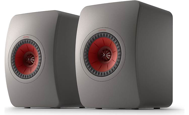 KEF LS 50 Meta speakers with matching S2 Floor stands