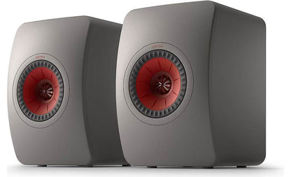 KEF LS 50 Meta speakers with matching S2 Floor stands