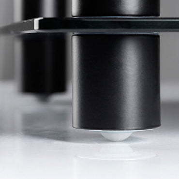 NorStone Epur 4-Glass Shelf Hi-Fi Audio Rack