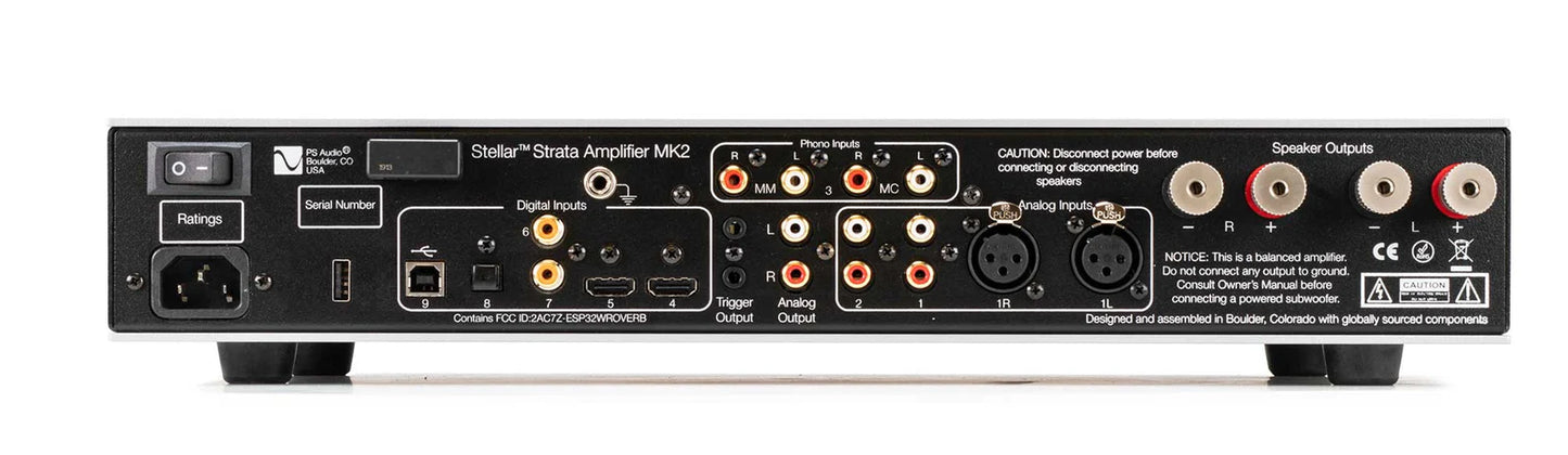 PS Audio Stellar Strata MK2 Stereo Integrated Amplifier