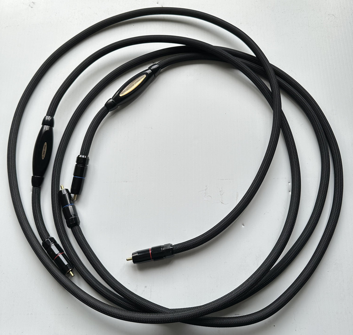 Transparent MusicLink Ultra 2 Meter RCA Interconnects - Used