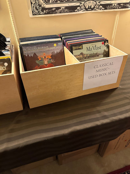 Vinyl Record Storage/Display Bins