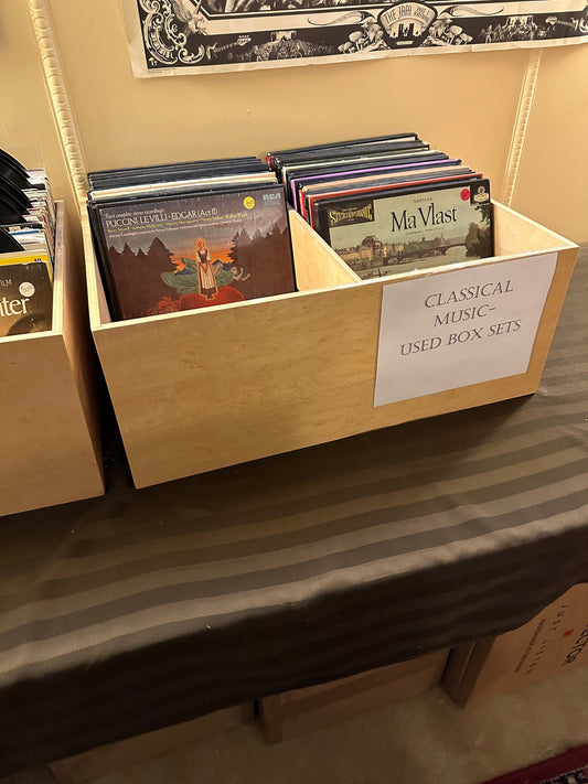 Vinyl Record Storage/Display Bins