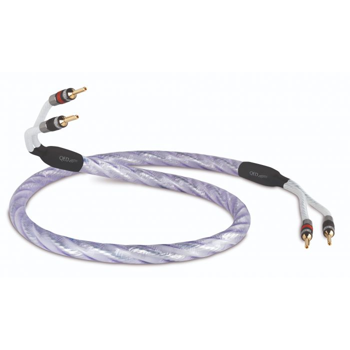 QED Signature Genesis Silver Spiral Speaker Cable (Pair)
