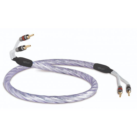 QED Signature Genesis Silver Spiral Speaker Cable (Pair)