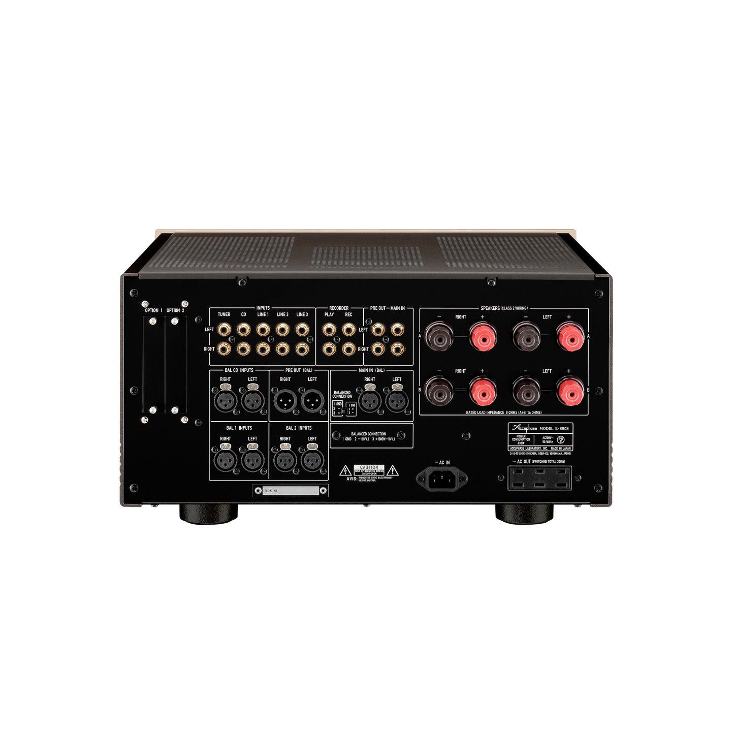 Accuphase E-800S Class-A Integrated Amplifier