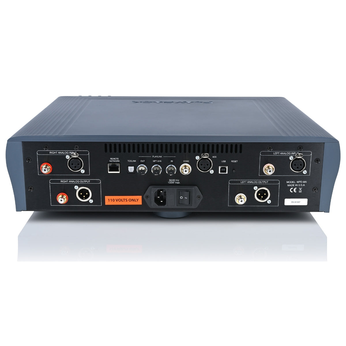 Playback Designs MPD-8AI Dream DAC/Preamplifier