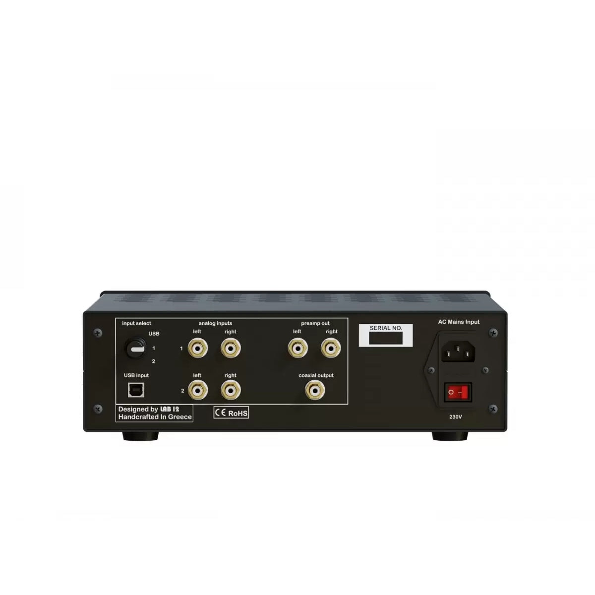LAB12 HPA Tube Headphone Amplifier / Preamplifier with USB DAC
