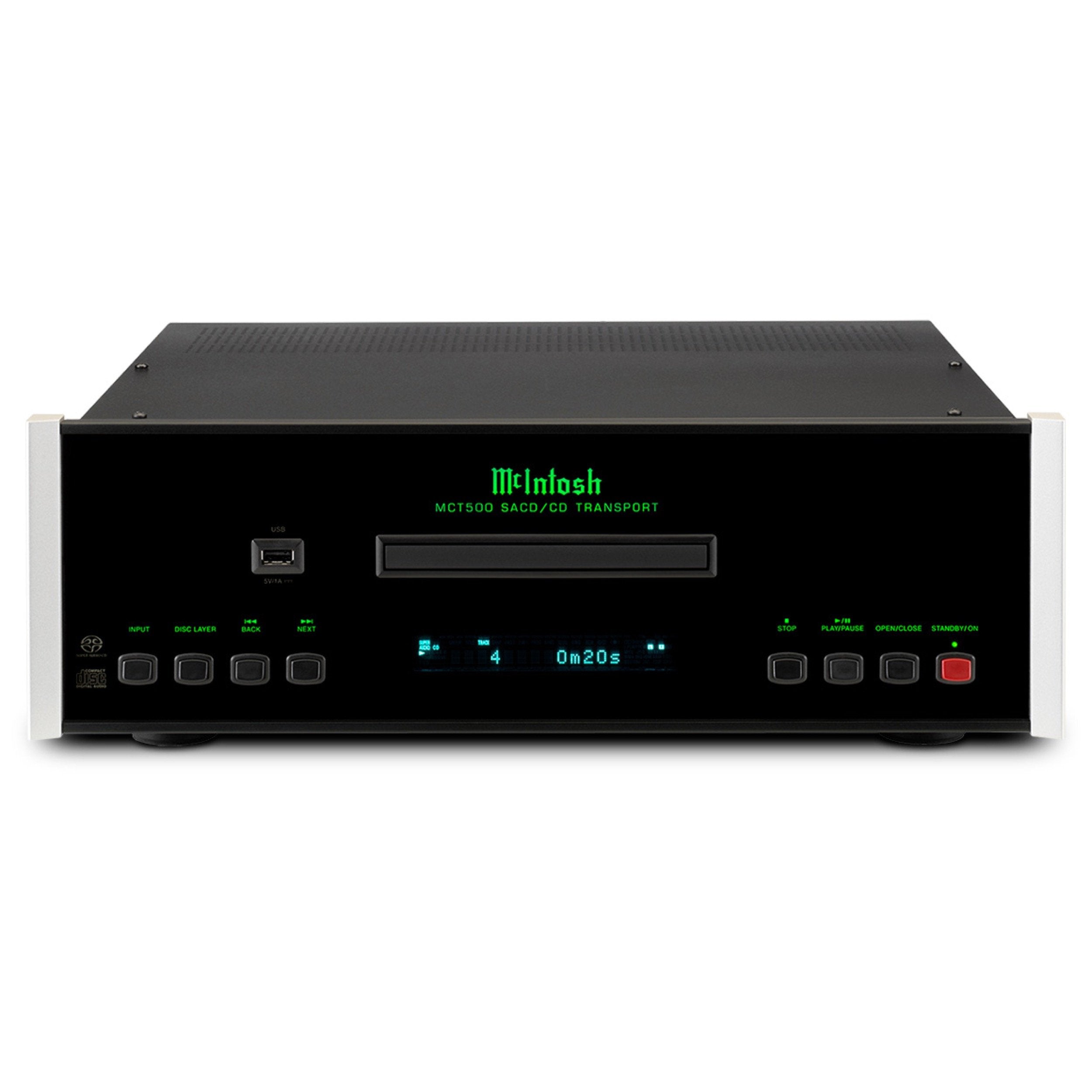 McIntosh MCT500 Stereo SACD/CD Transport-CD Transports-McIntosh-Executive Stereo