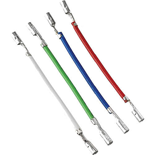 Ortofon Headshell Lead Wires for OM Cartridges (4-Pack)-Turntable Accessories-Ortofon-Executive Stereo