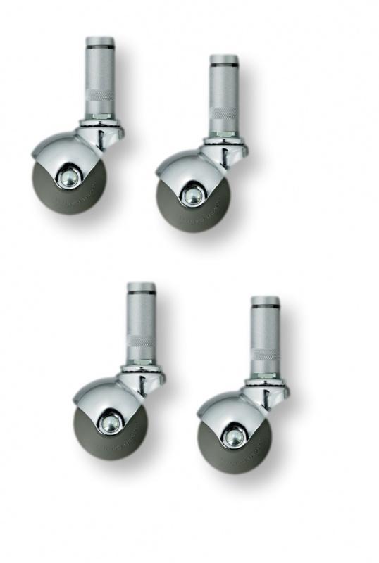 Quadraspire Castors for CD / LP / Hi-Fi Qube-Audio Stands/Furniture-Quadraspire-Executive Stereo