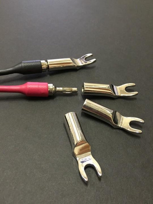 Cardas BTS Banana to Spade Adapters (Set of 4)